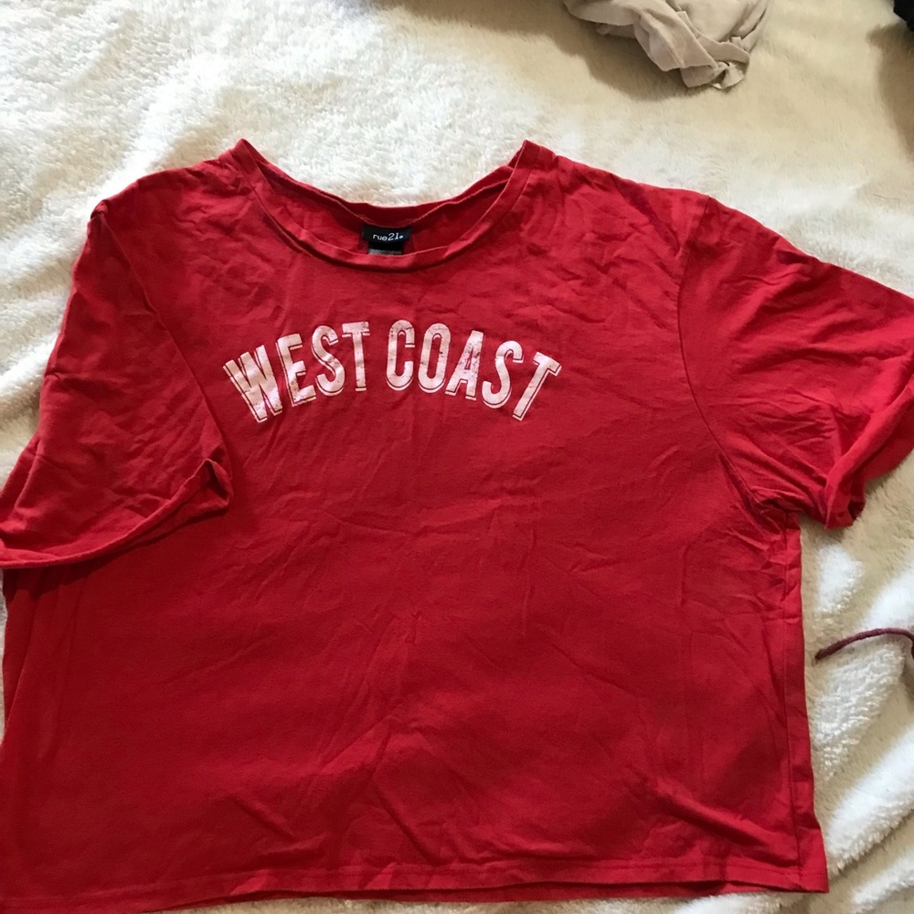West Coast Crop top